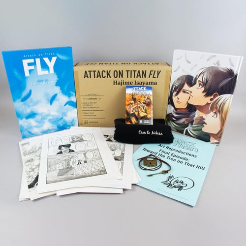 Attack On Titan 35: Fly Collector's Box Set
